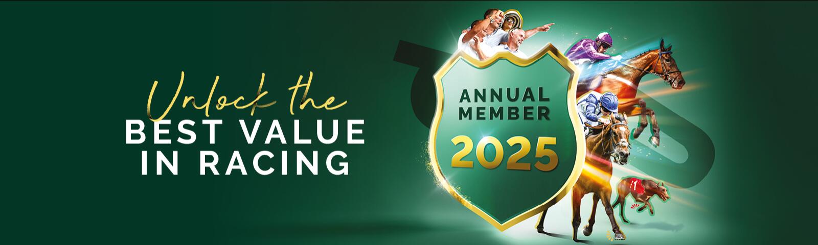 Annual Memberships 2025 at Ffos Las Racecourse